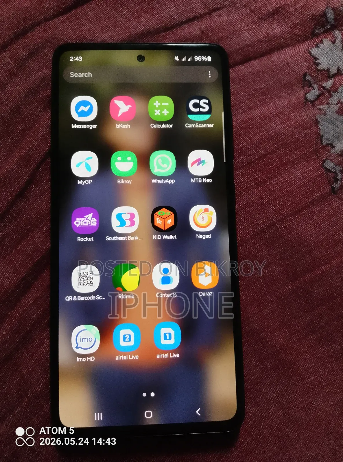 Samsung Galaxy A52 128 GB Black