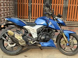 TVS Apache 160 4V 2022 Blue