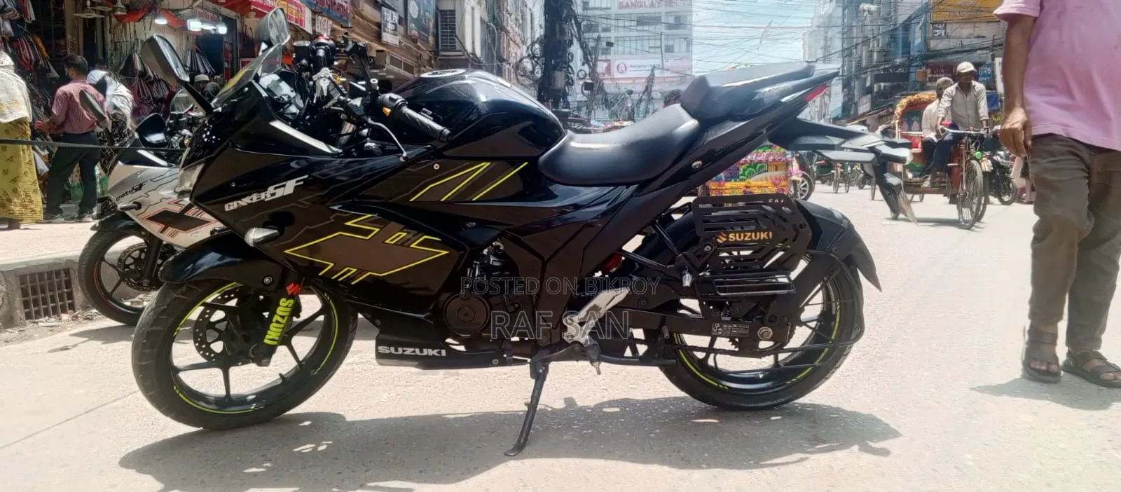 Suzuki Gixxer SF FI 2024 Black