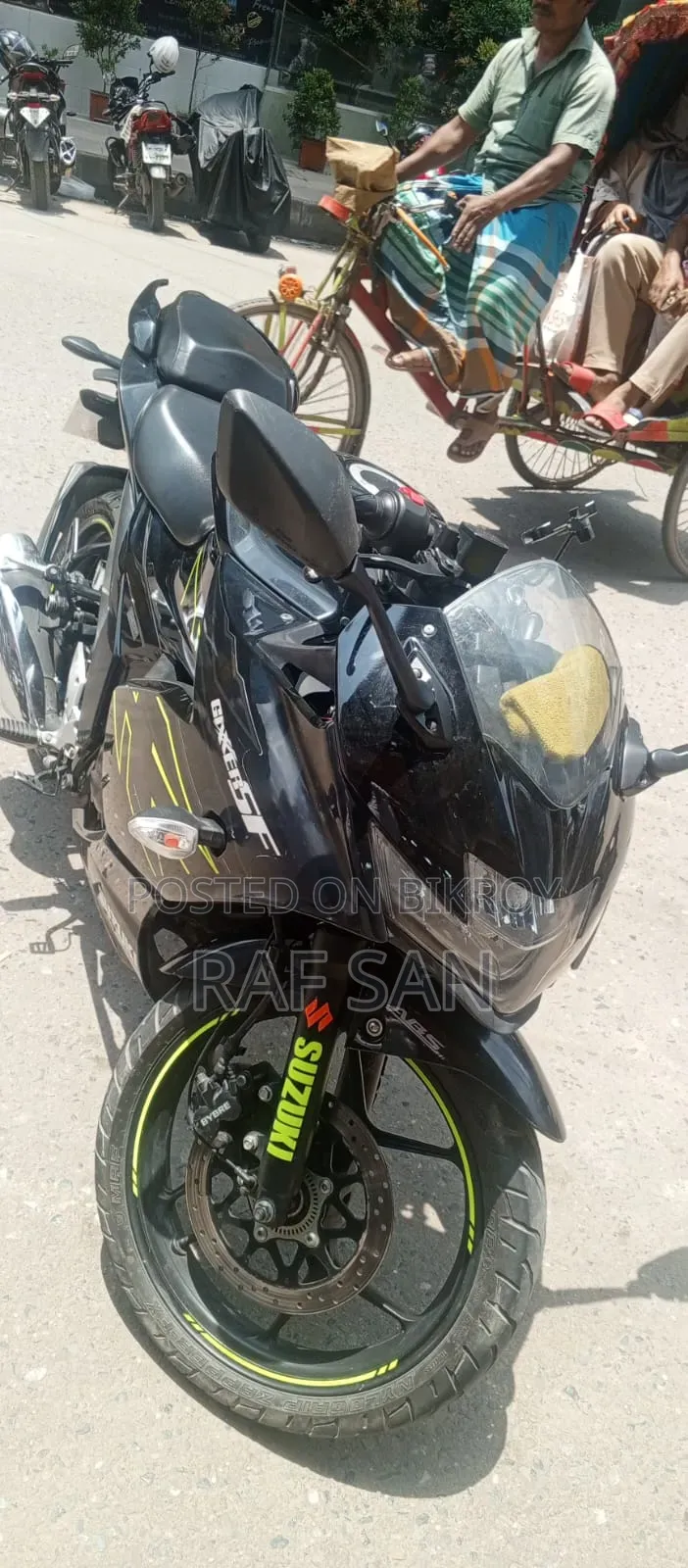 Suzuki Gixxer SF FI 2024 Black