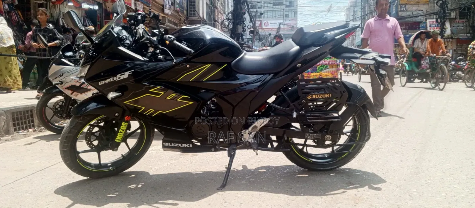 Suzuki Gixxer SF FI 2024 Black