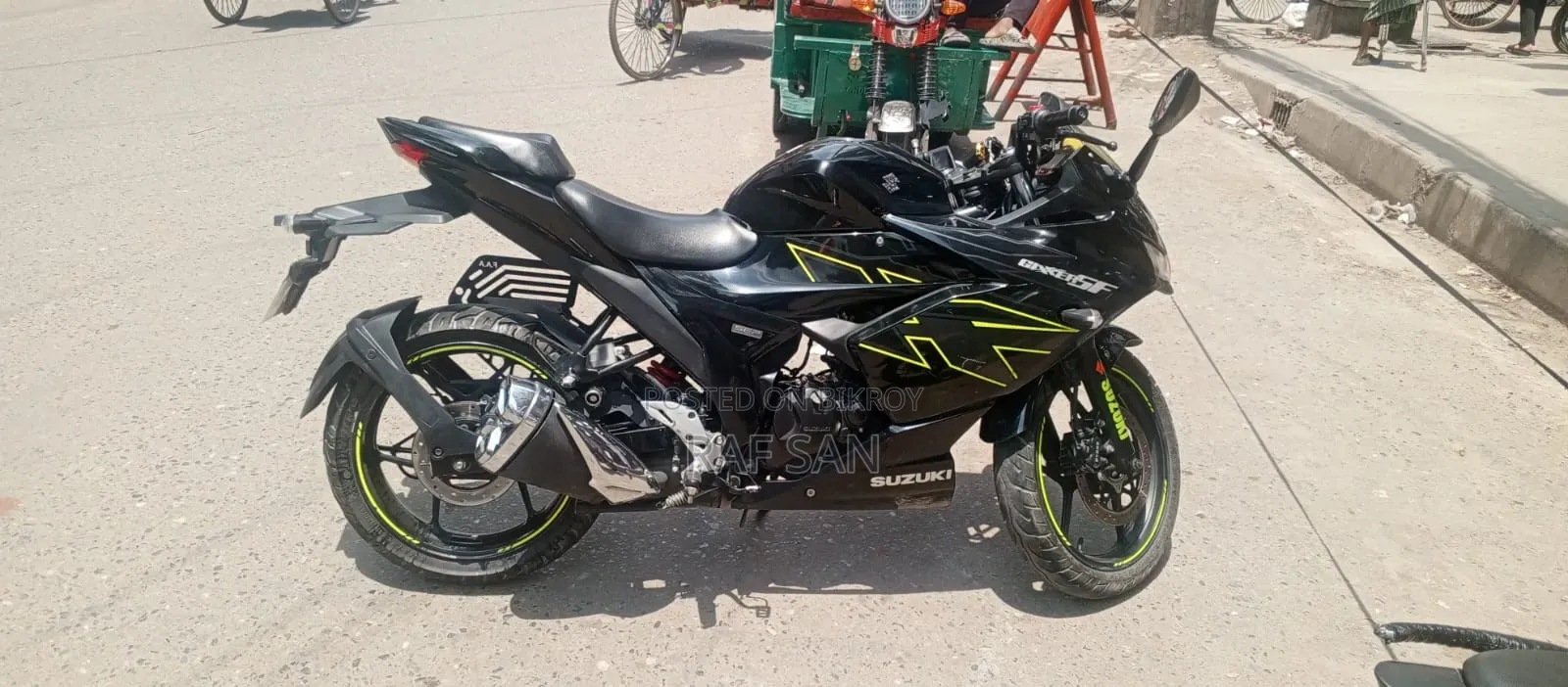 Suzuki Gixxer SF FI 2024 Black