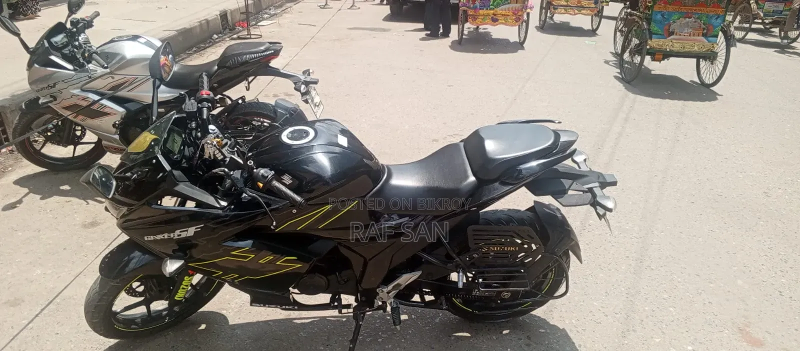 Suzuki Gixxer SF FI 2024 Black