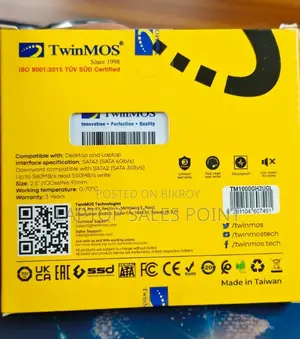 Twinmos Hyper H2 Ultra 1tb 2.5 Inch Sata Iii SSD
