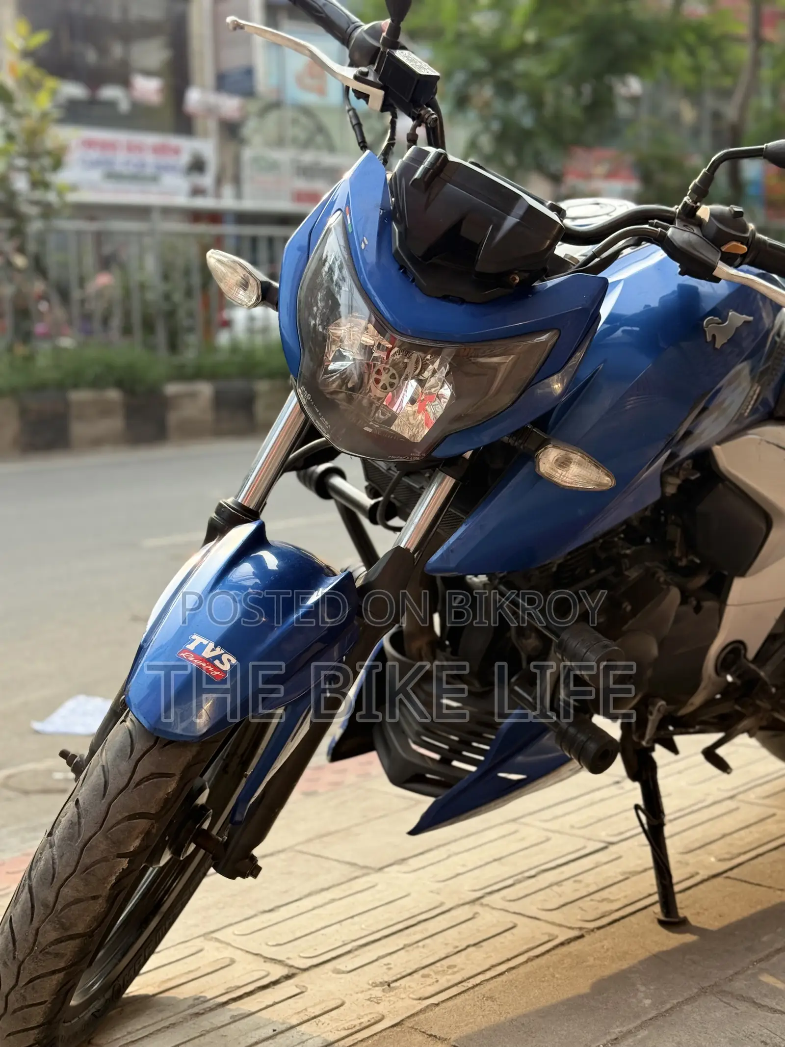 টিভিএস অ্যাপাচি ১৬০ ৪ভি ২০১৯ ব্লু