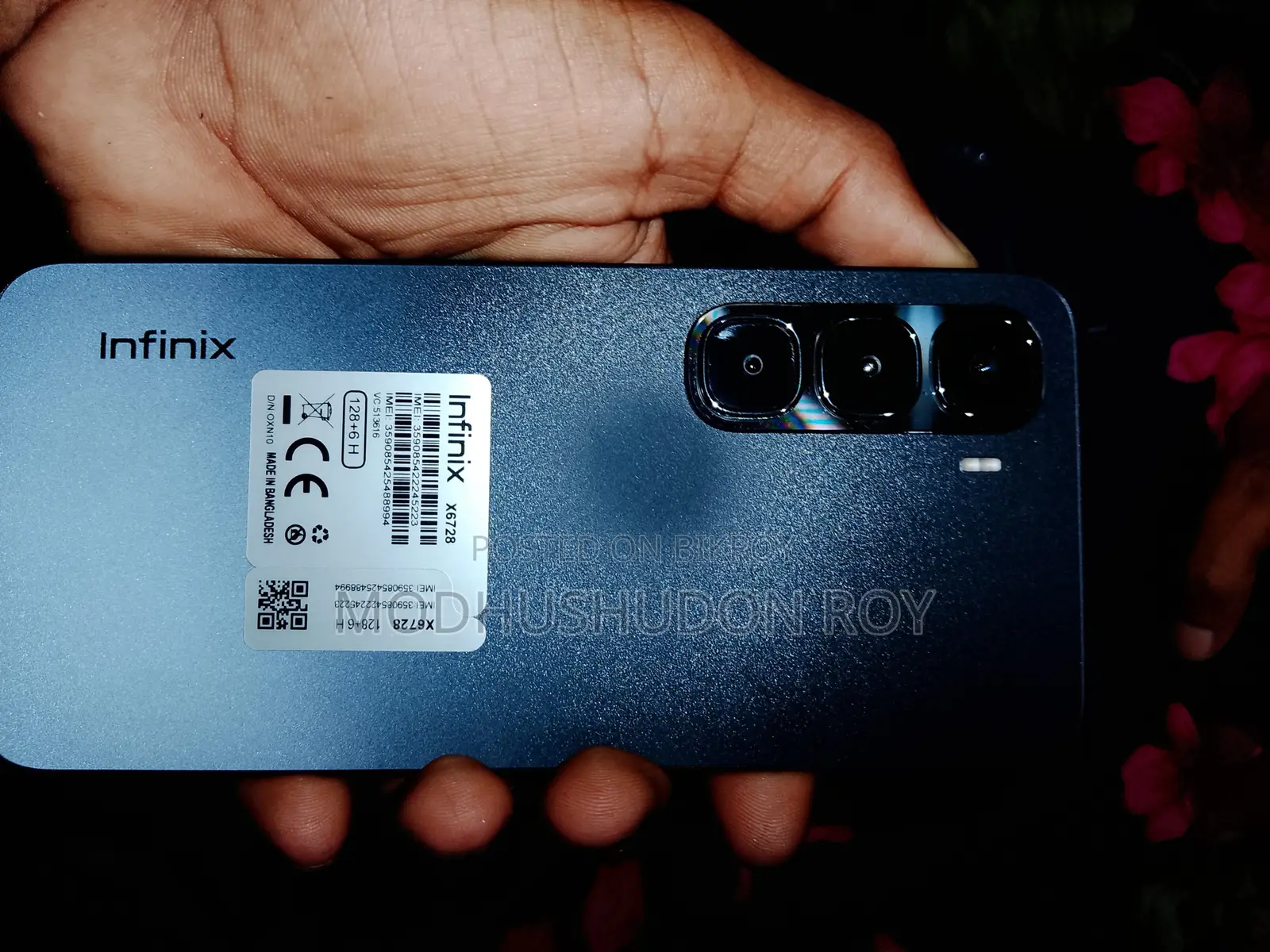 Infinix Hot 60i 128 GB Black
