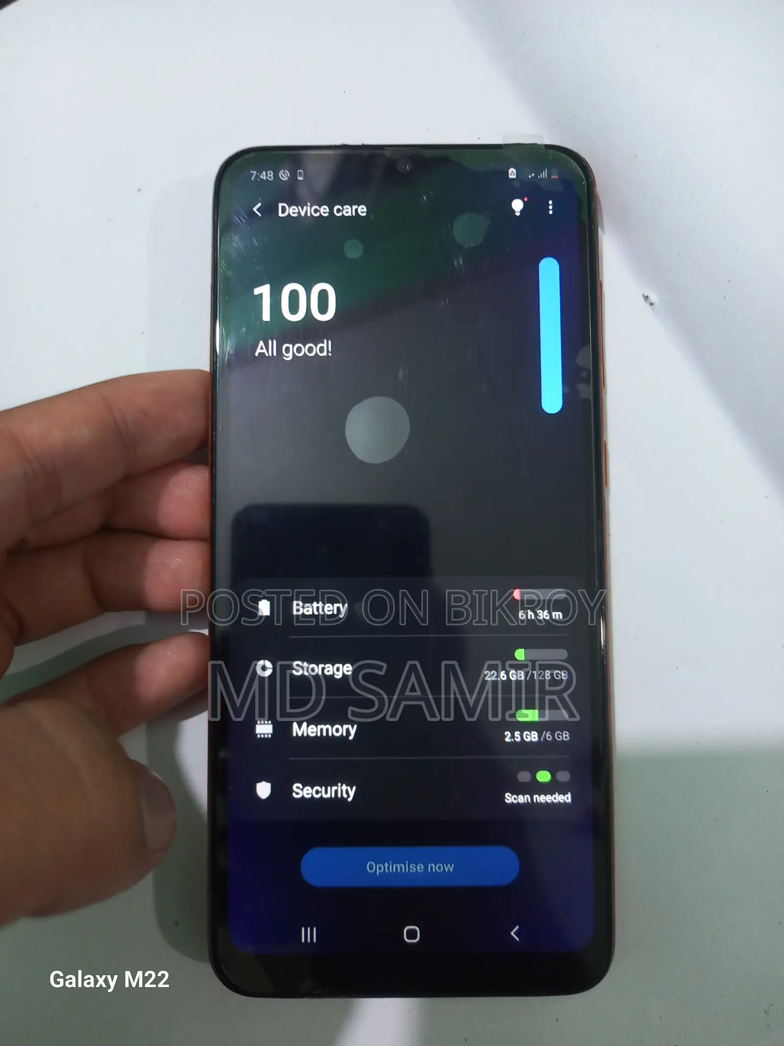 Samsung Galaxy A70 128 GB Orange
