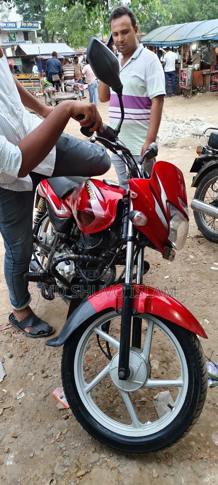 Bajaj Platina 100 2020 Red