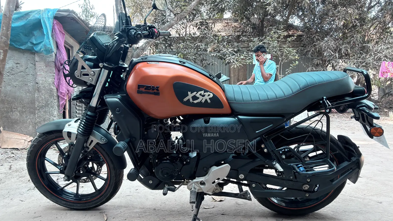 Yamaha FZ 2024 Orange