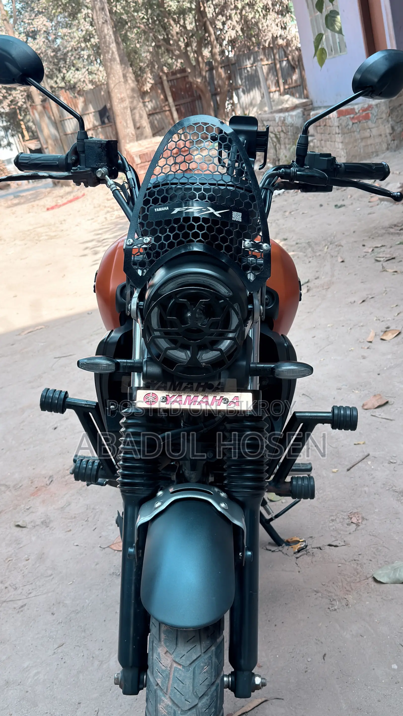 Yamaha FZ 2024 Orange
