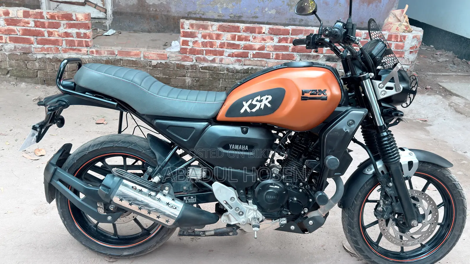 Yamaha FZ 2024 Orange