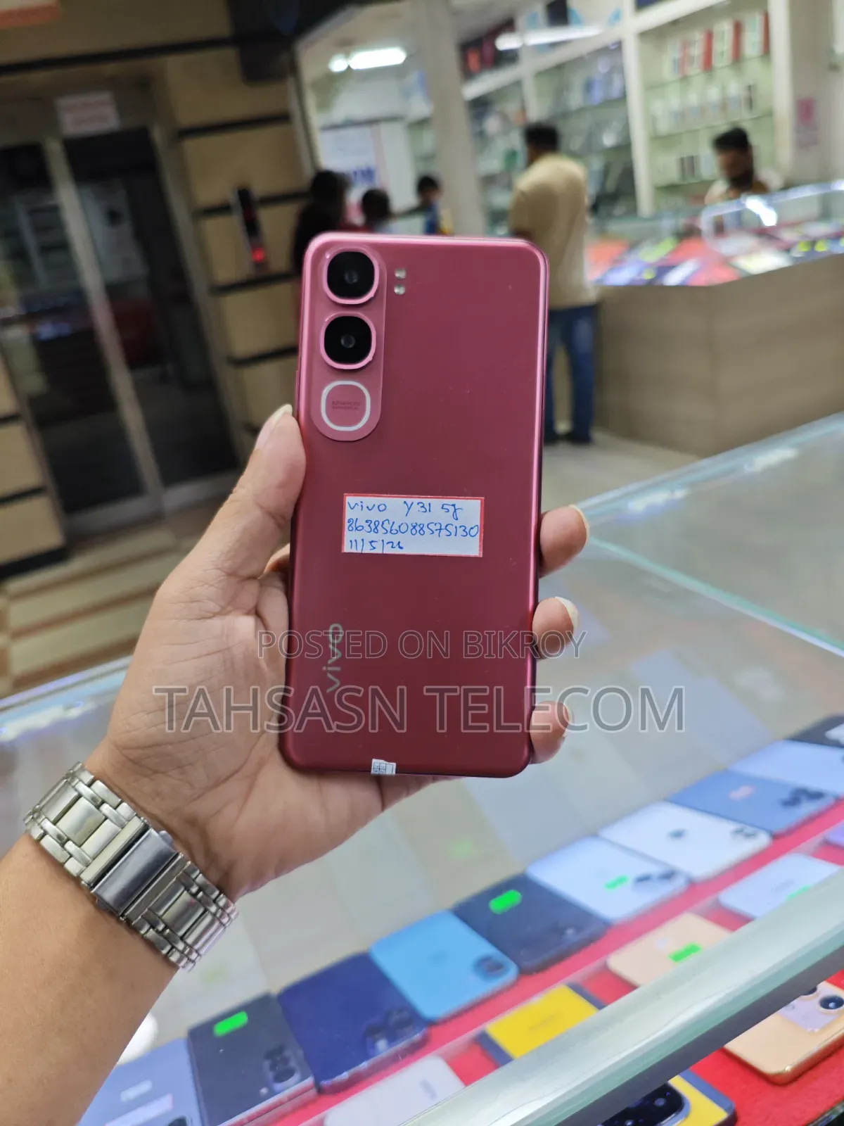 Vivo Y31 5G 128 GB Red