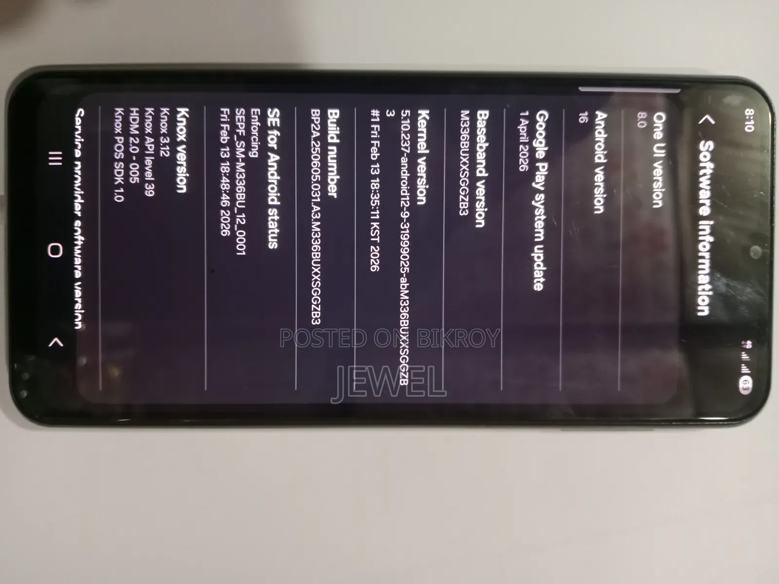 Samsung Galaxy M33 5G 128 GB Black