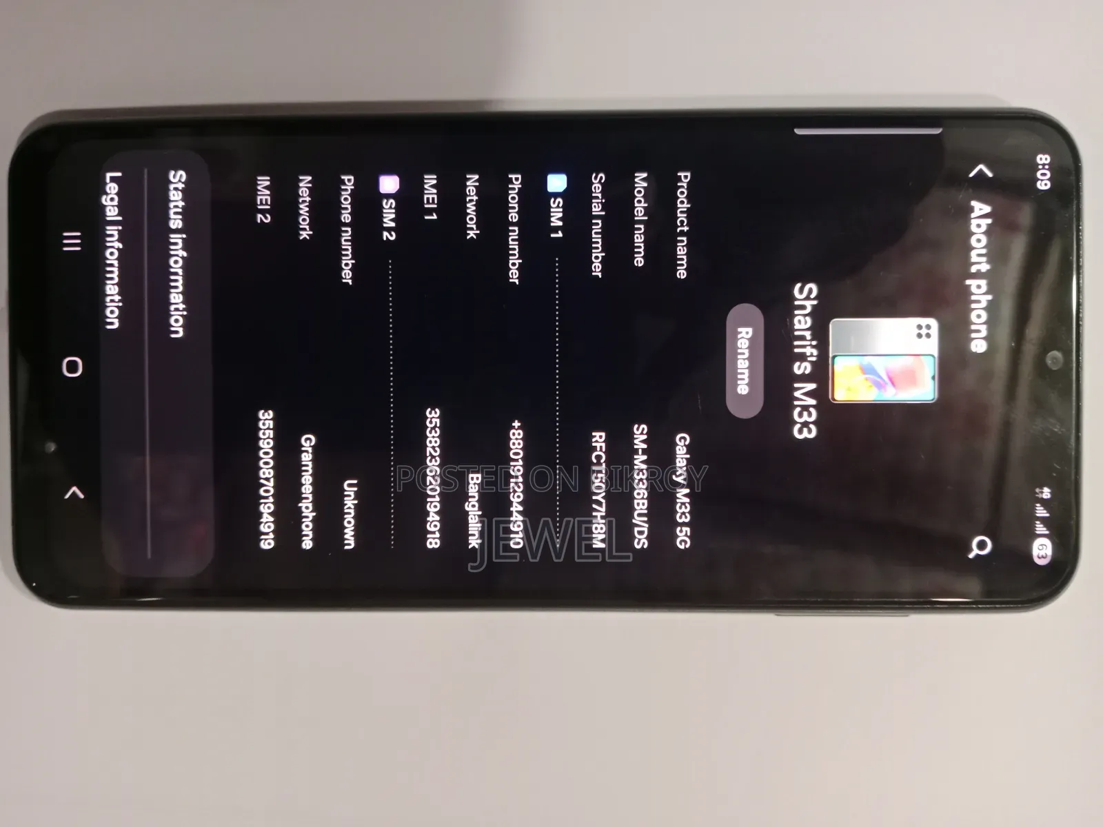 Samsung Galaxy M33 5G 128 GB Black