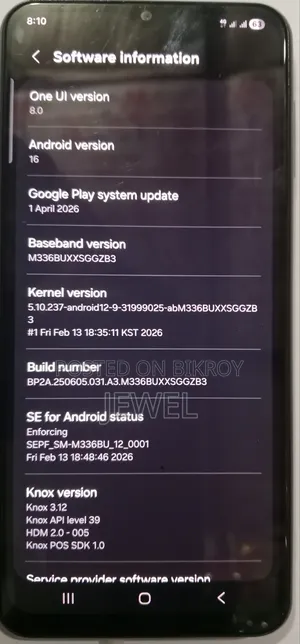 Samsung Galaxy M33 5G 128 GB Black