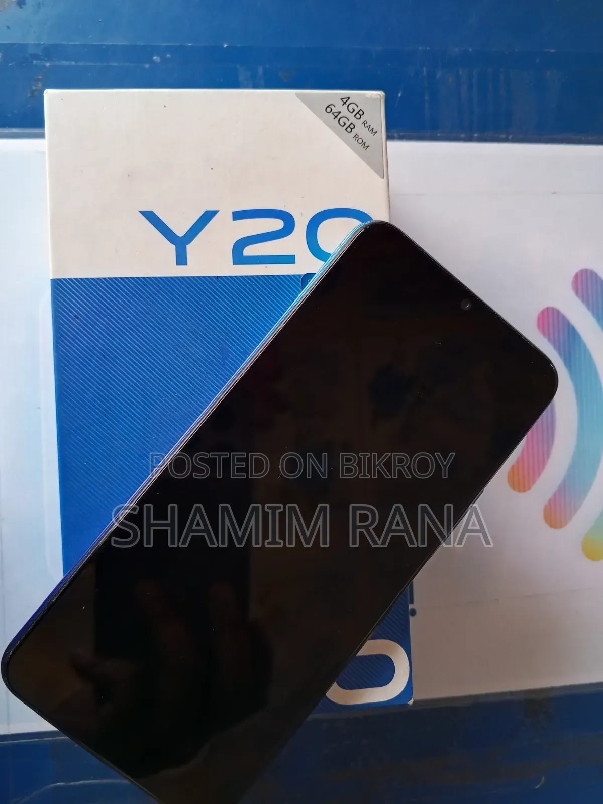Vivo Y20 64 GB Blue