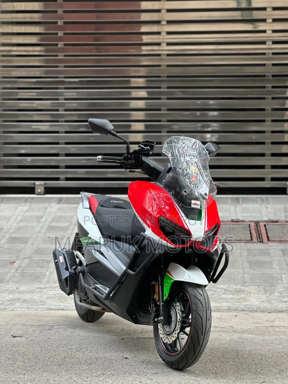 Motorcycle 2024 White