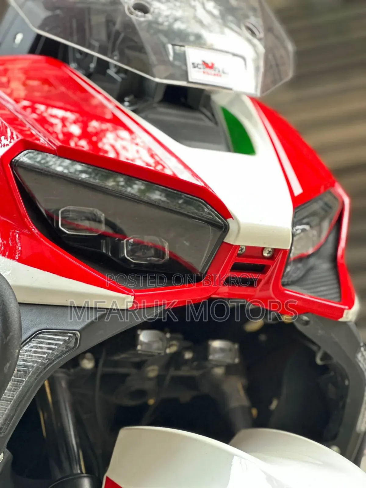 Motorcycle 2024 White