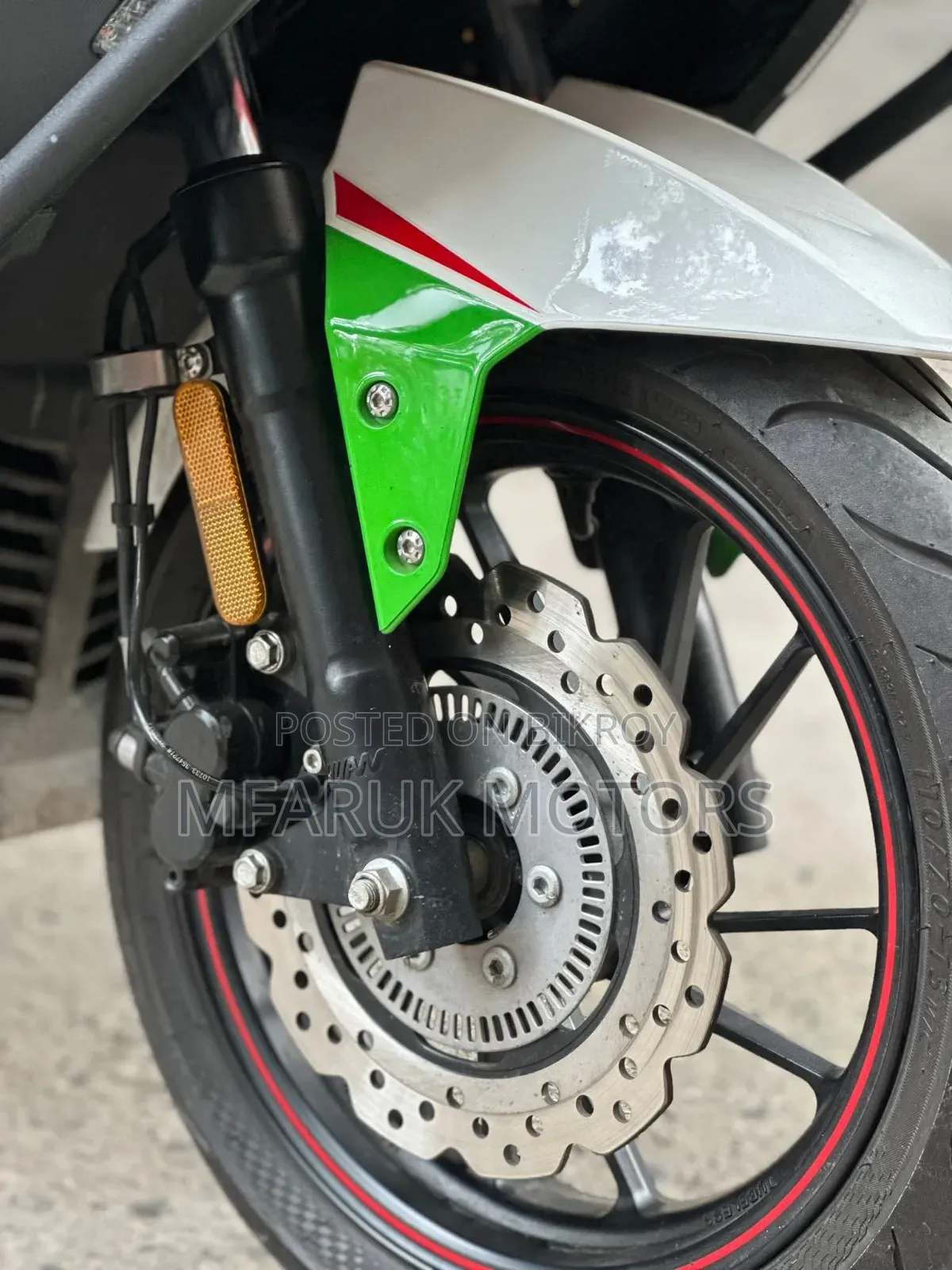Motorcycle 2024 White