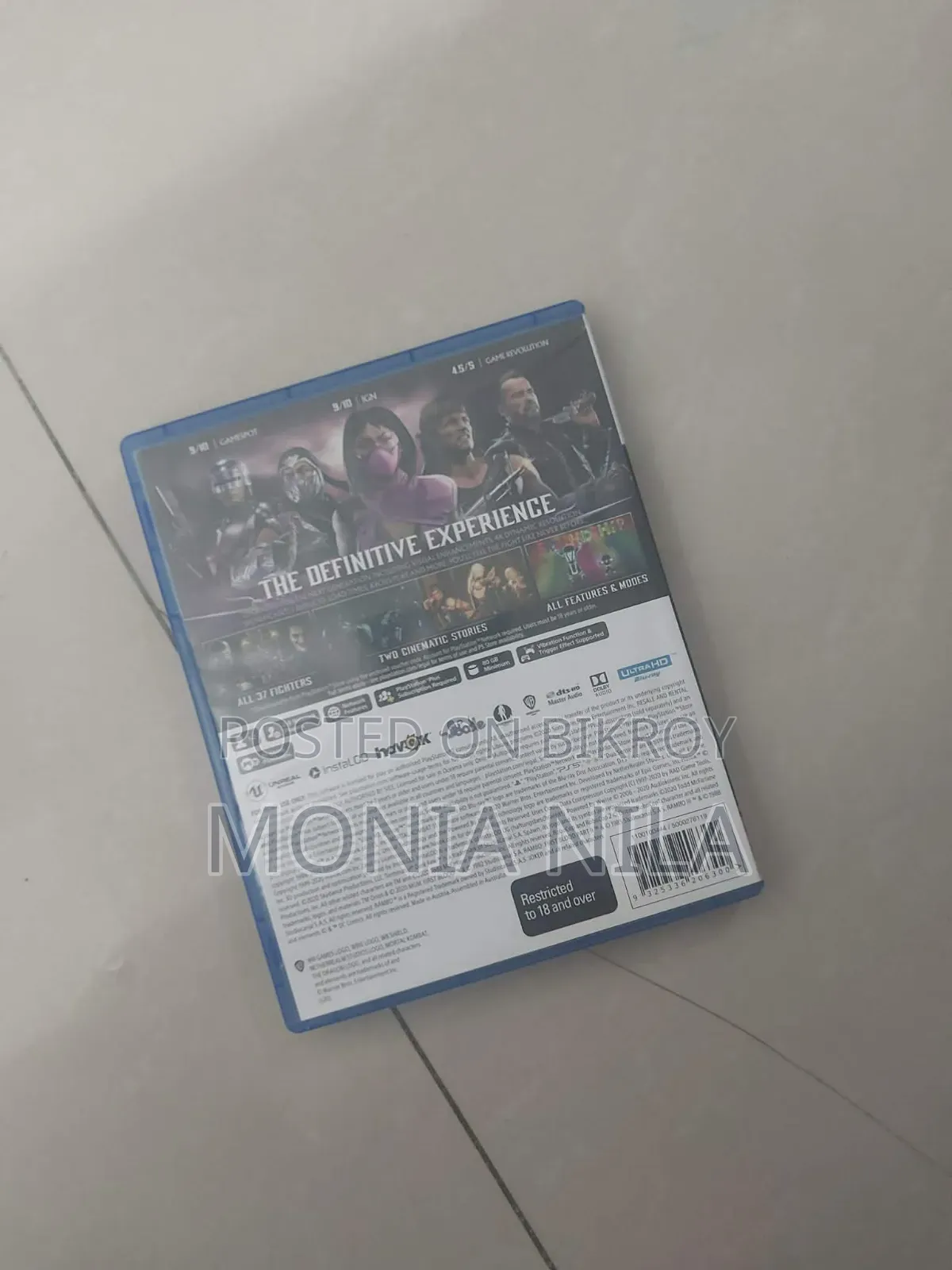 Ps5 Fat/Original Disc Version+Mk11 Disc Free!!!