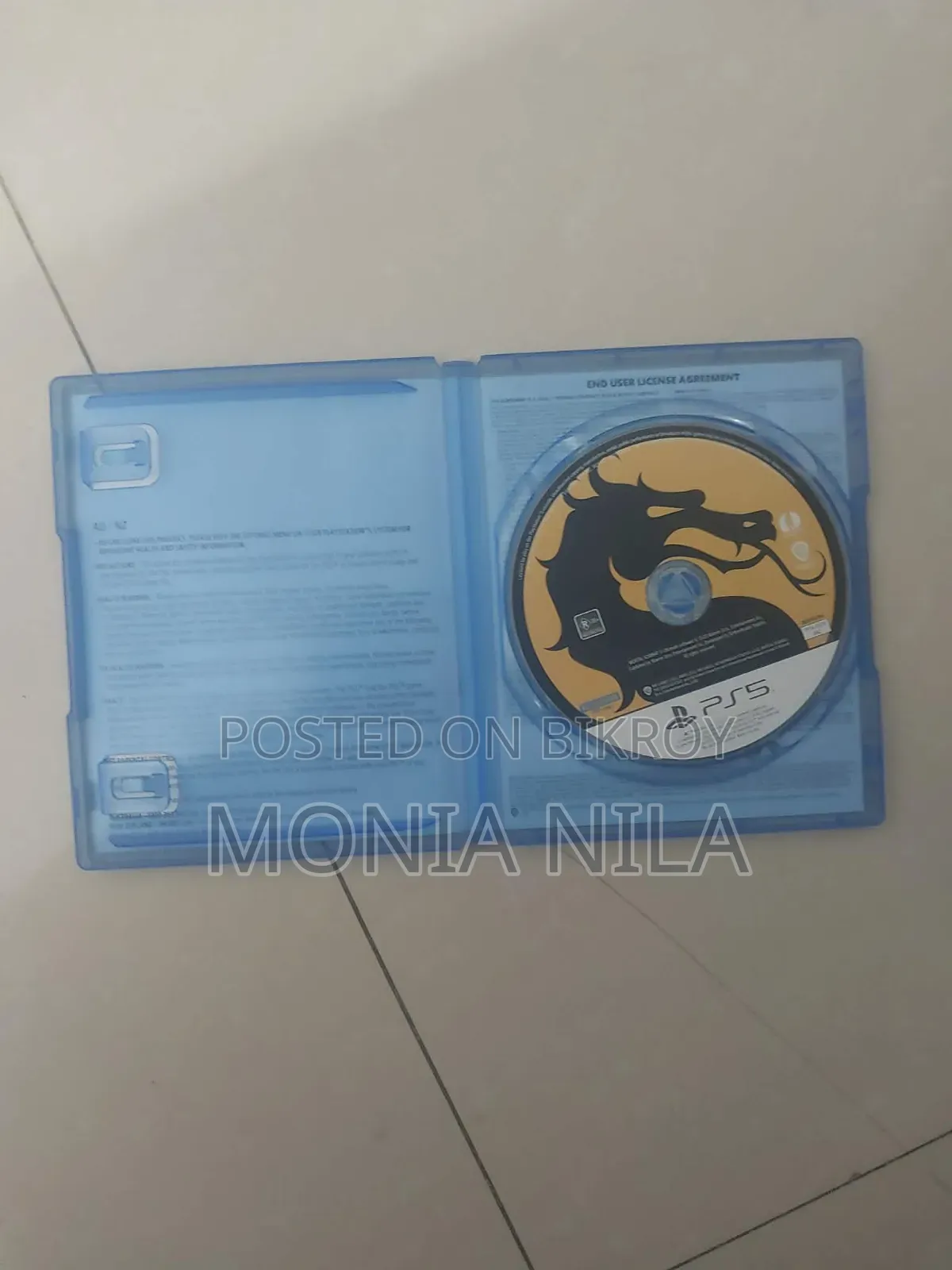 Ps5 Fat/Original Disc Version+Mk11 Disc Free!!!