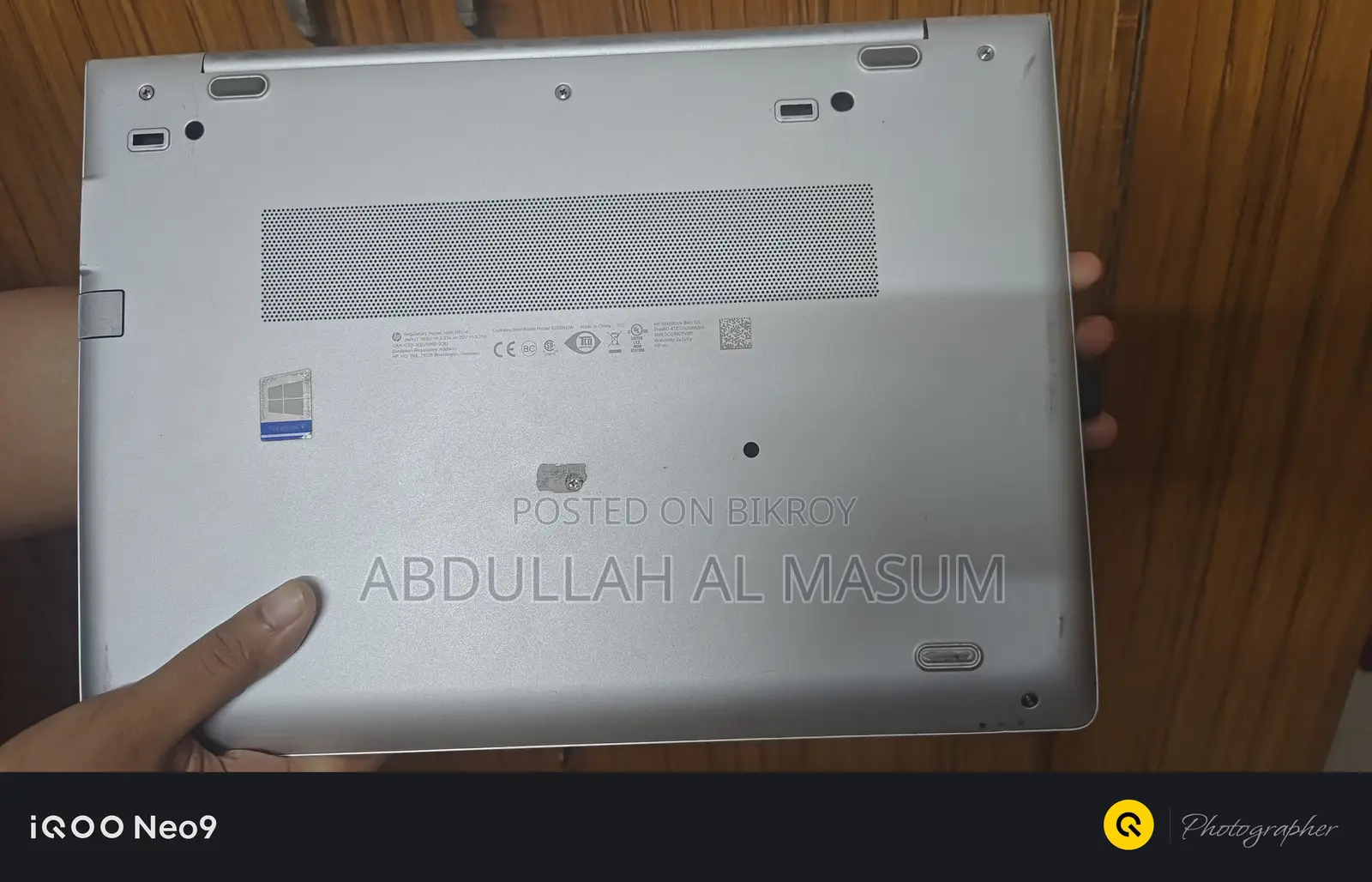 Laptop HP EliteBook 840 G5 16GB Intel Core I5 SSD 256GB