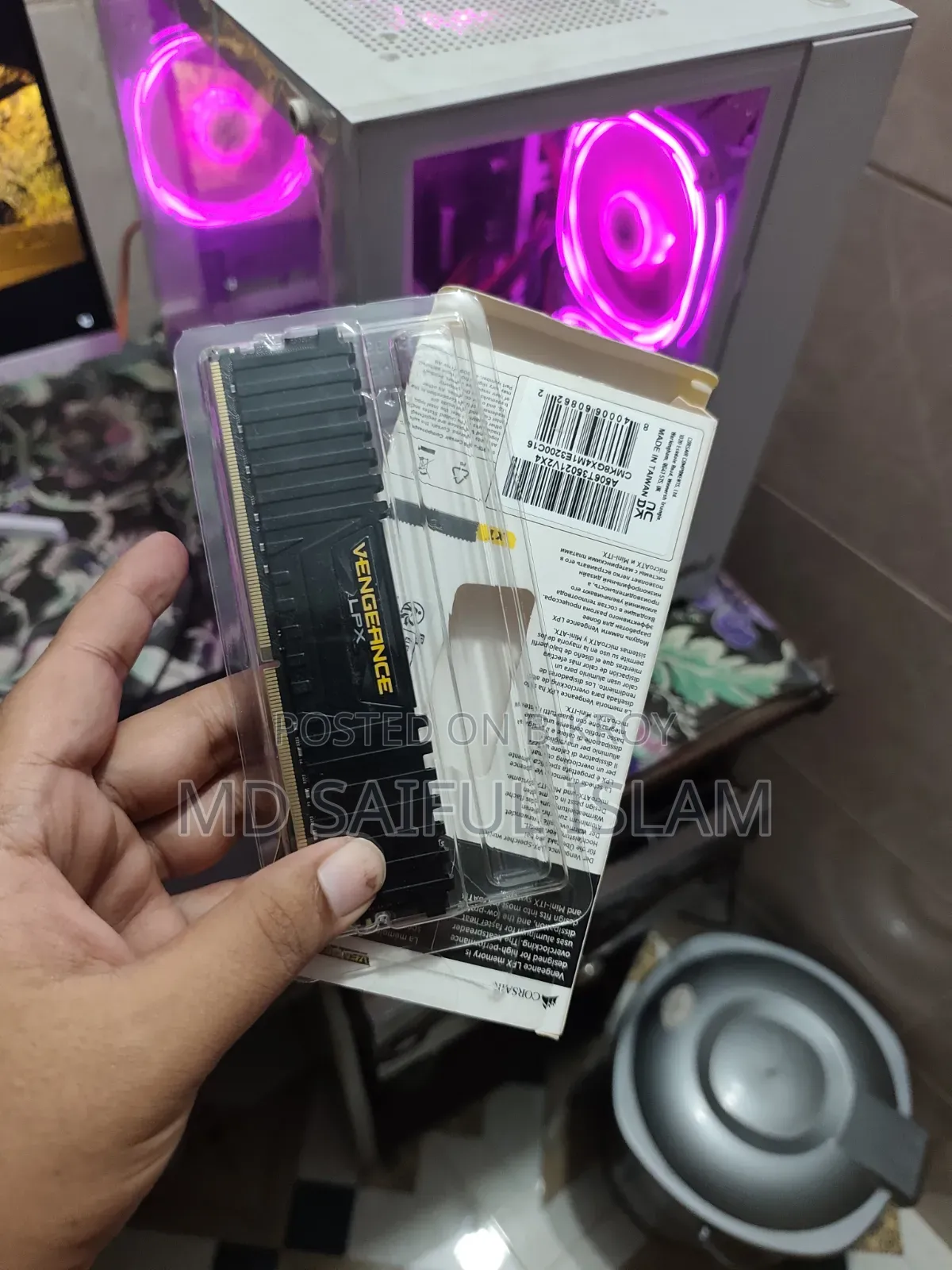 Corsair Ram 8gb Ddr4