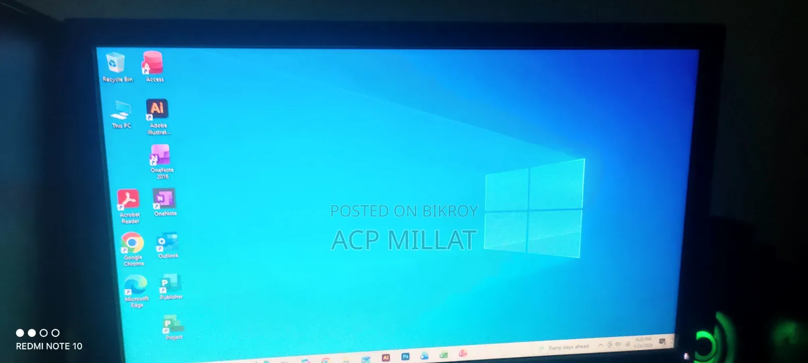 Desktop Computer 8GB Intel Core I5 SSD 256GB