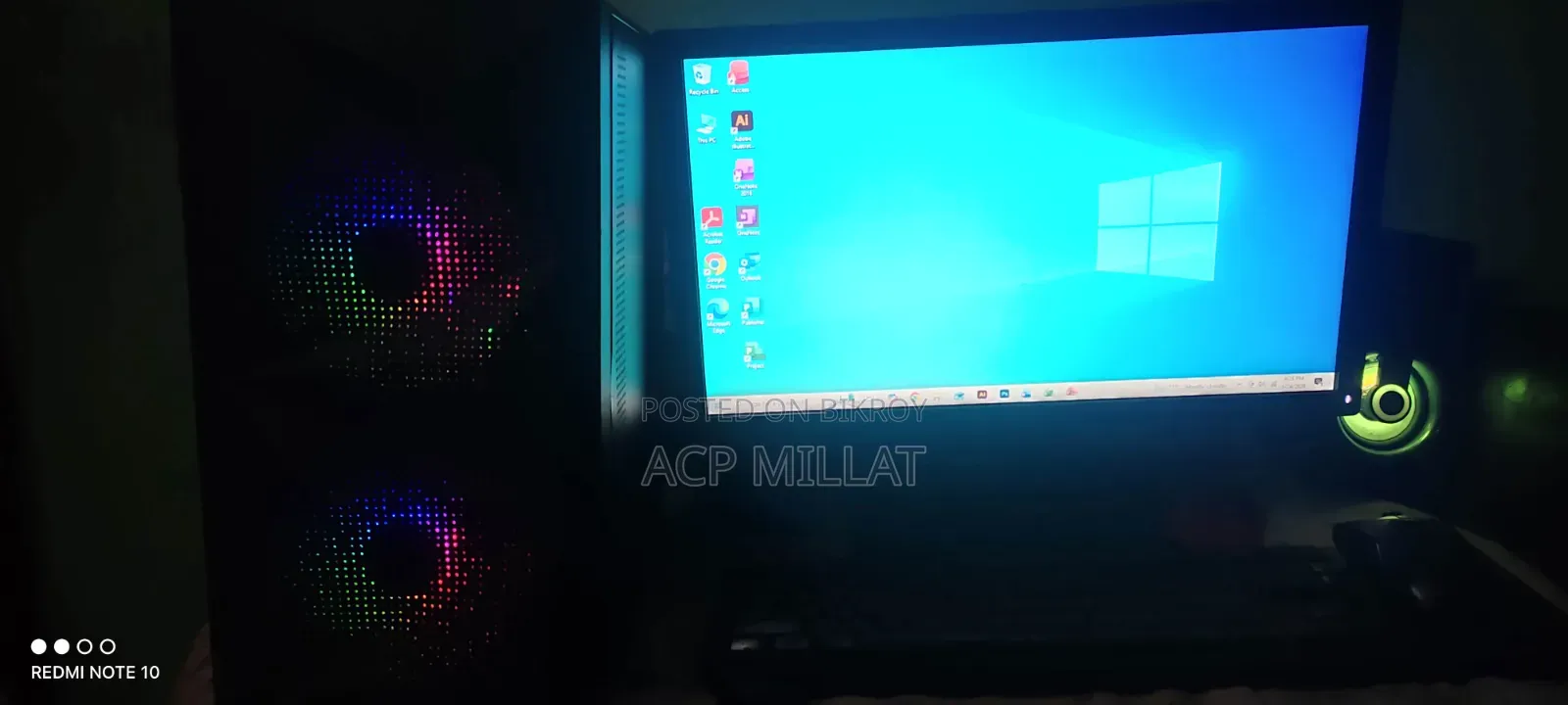Desktop Computer 8GB Intel Core I5 SSD 256GB