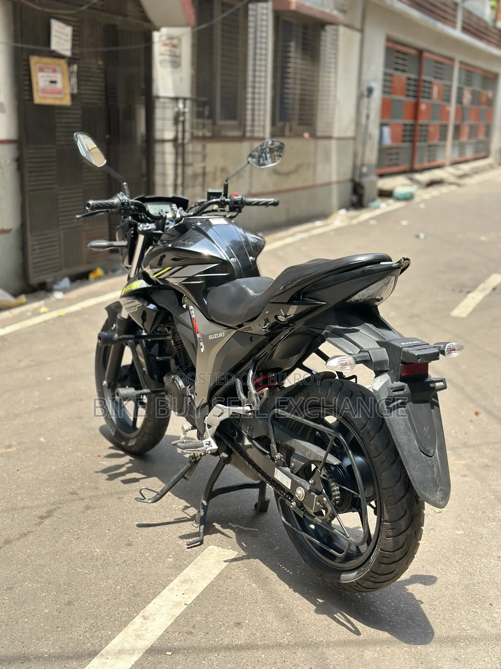 Suzuki Gixxer Monotone 2025 Black