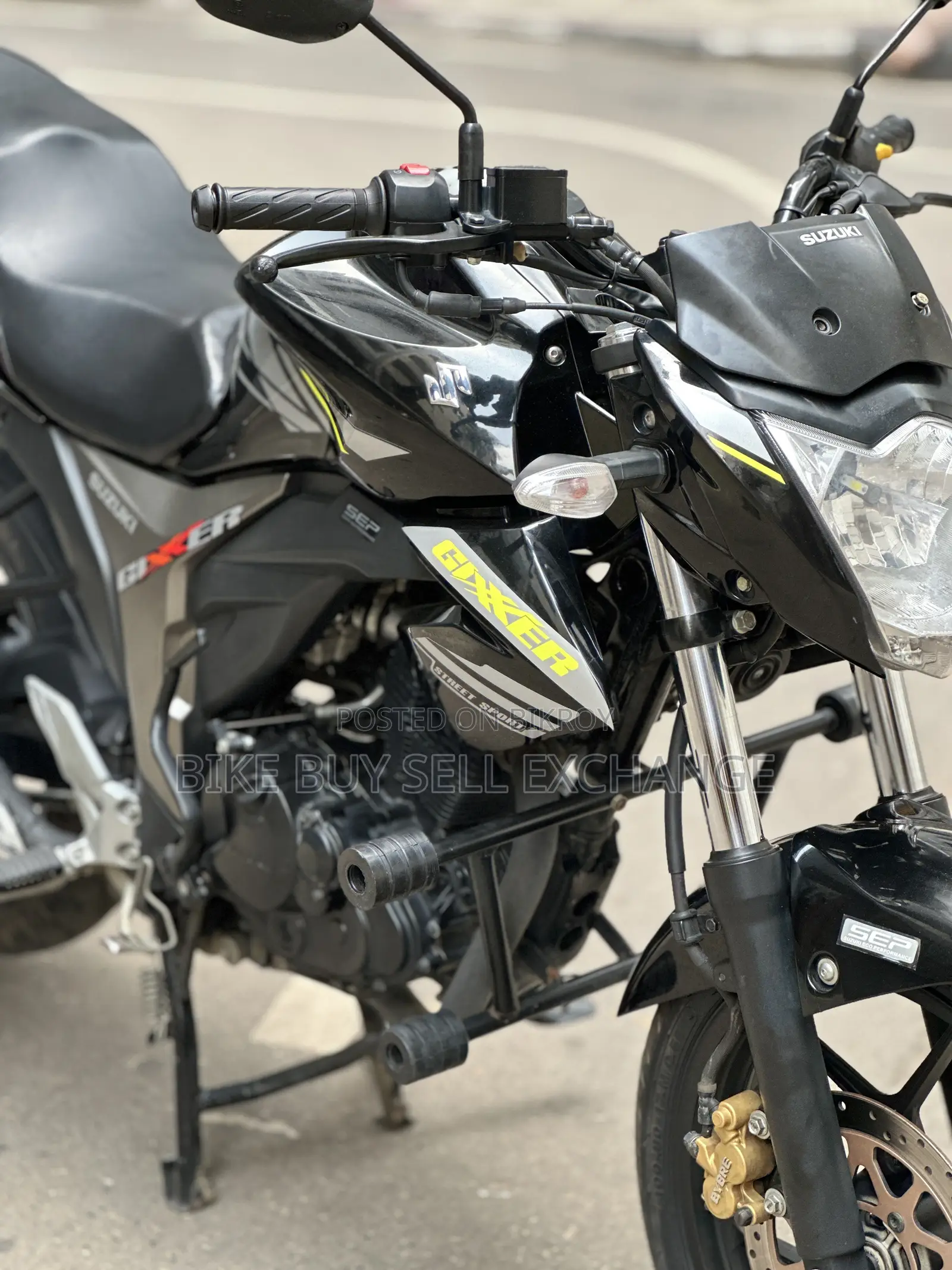 Suzuki Gixxer Monotone 2025 Black