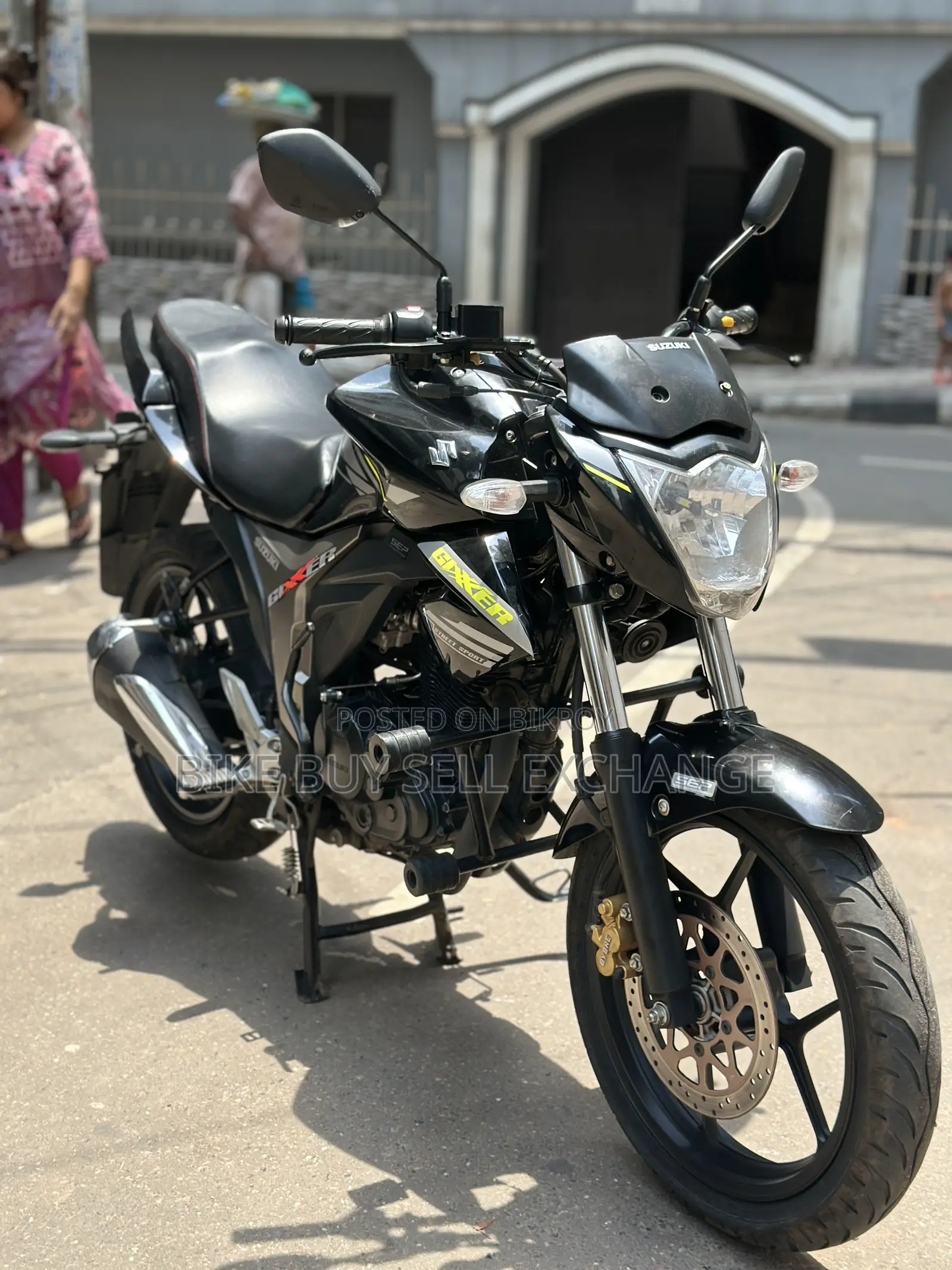 Suzuki Gixxer Monotone 2025 Black