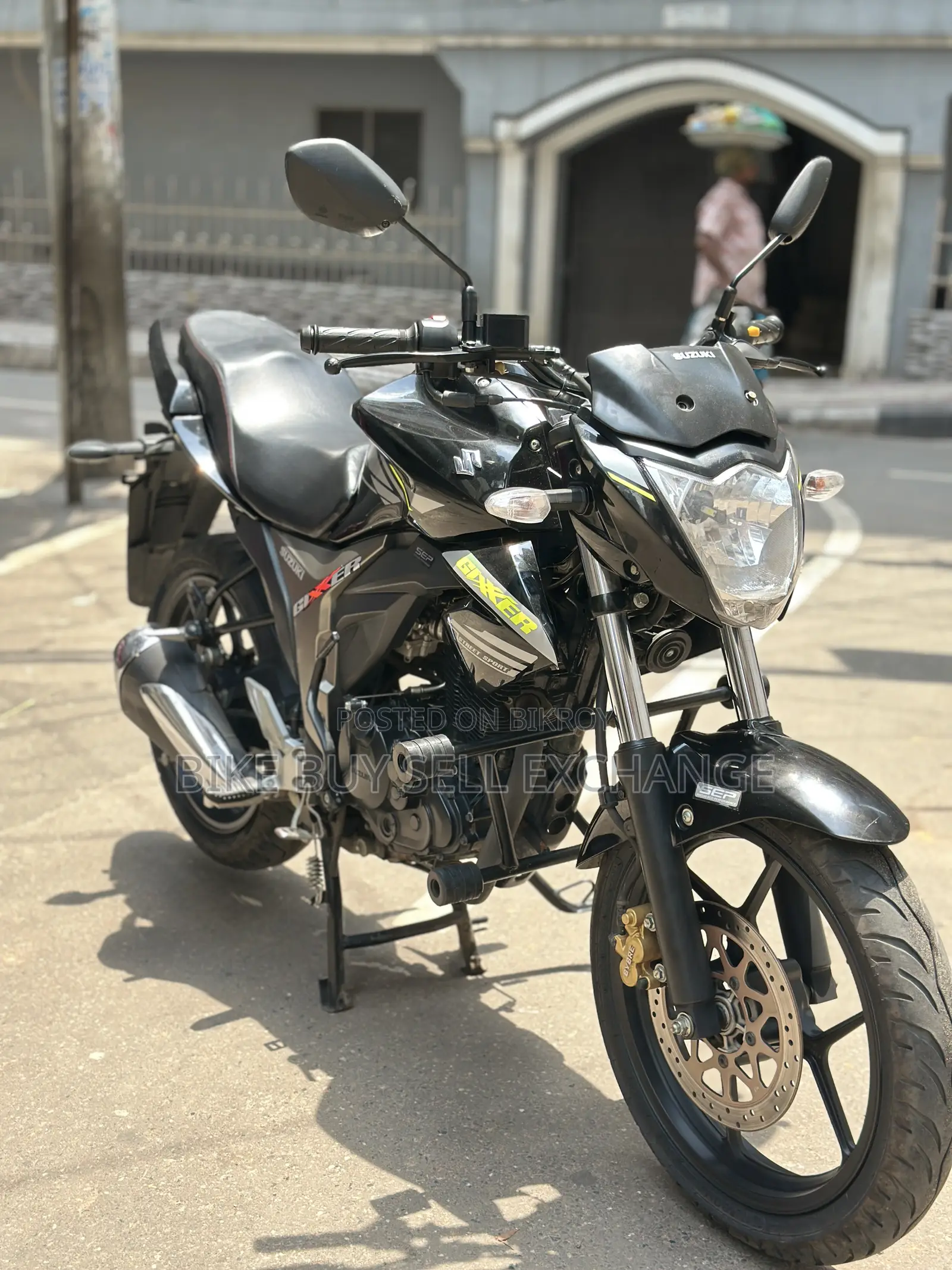 Suzuki Gixxer Monotone 2025 Black