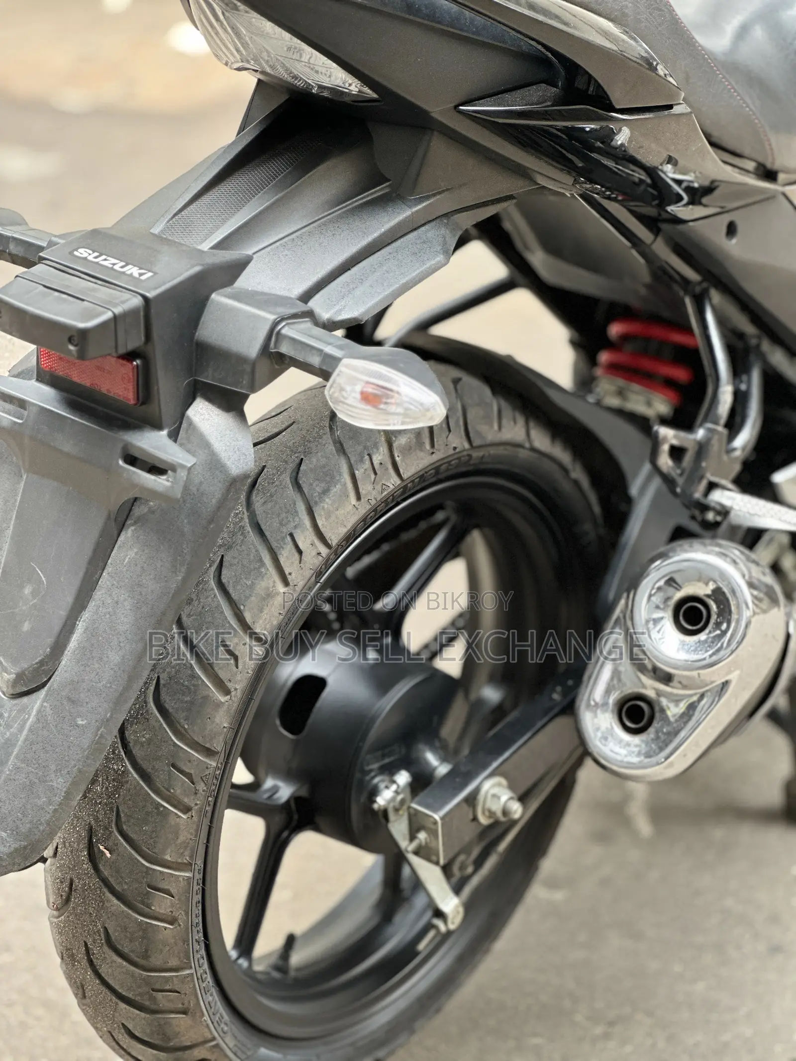 Suzuki Gixxer Monotone 2025 Black