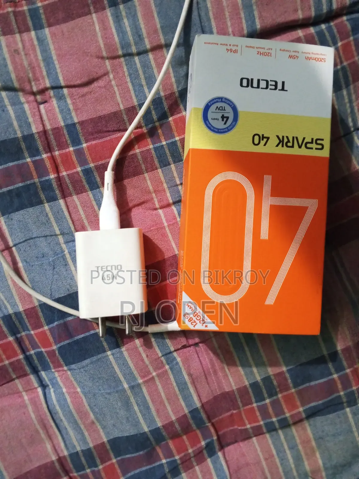 Tecno Spark 40 128 GB Blue
