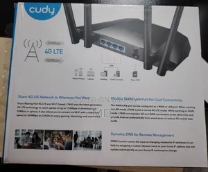 Cudy LT-400 4G LTE All Sim Supported WiFi Router