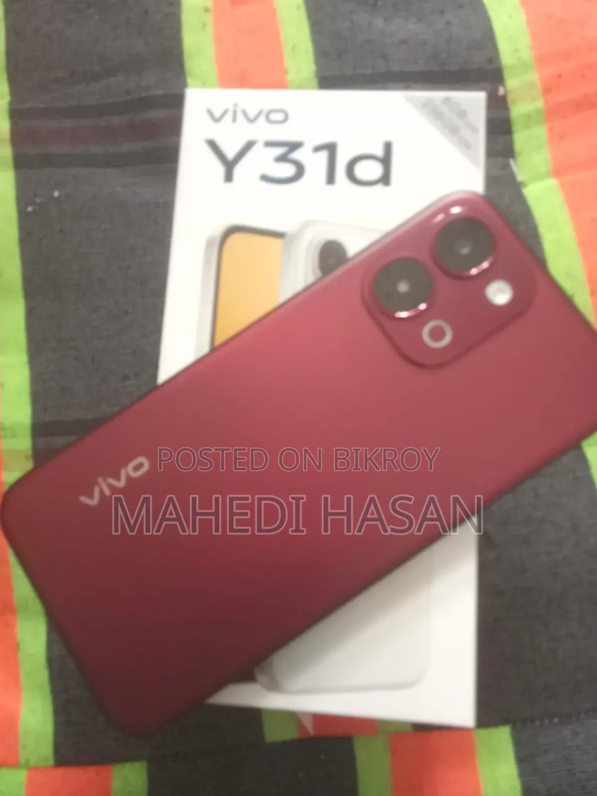 Vivo Y31d 256 GB Red
