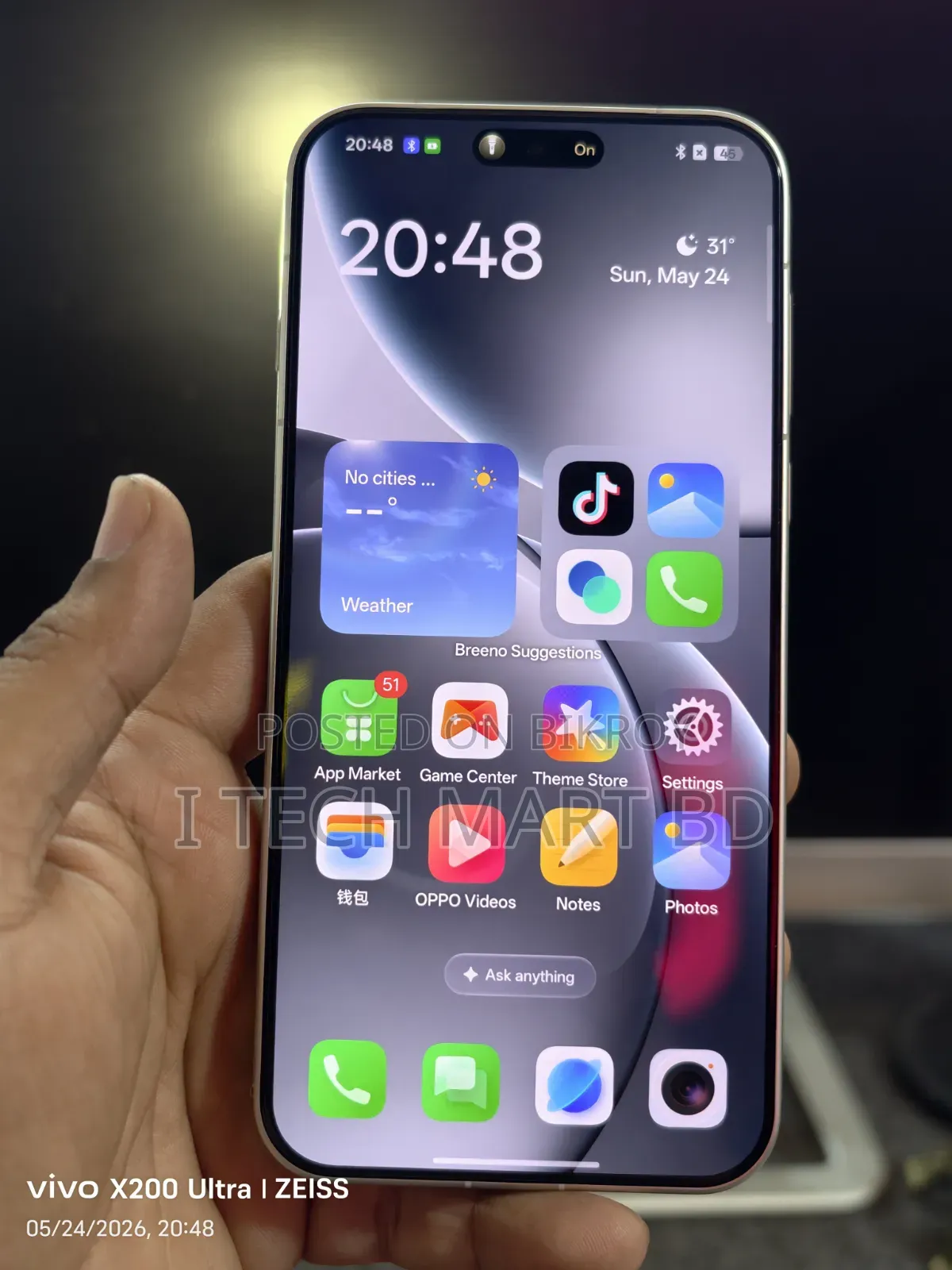 Oppo Find X9 Pro 512 GB White