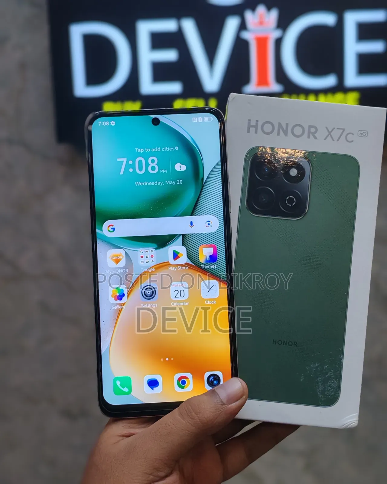 Honor X7c 256 GB White