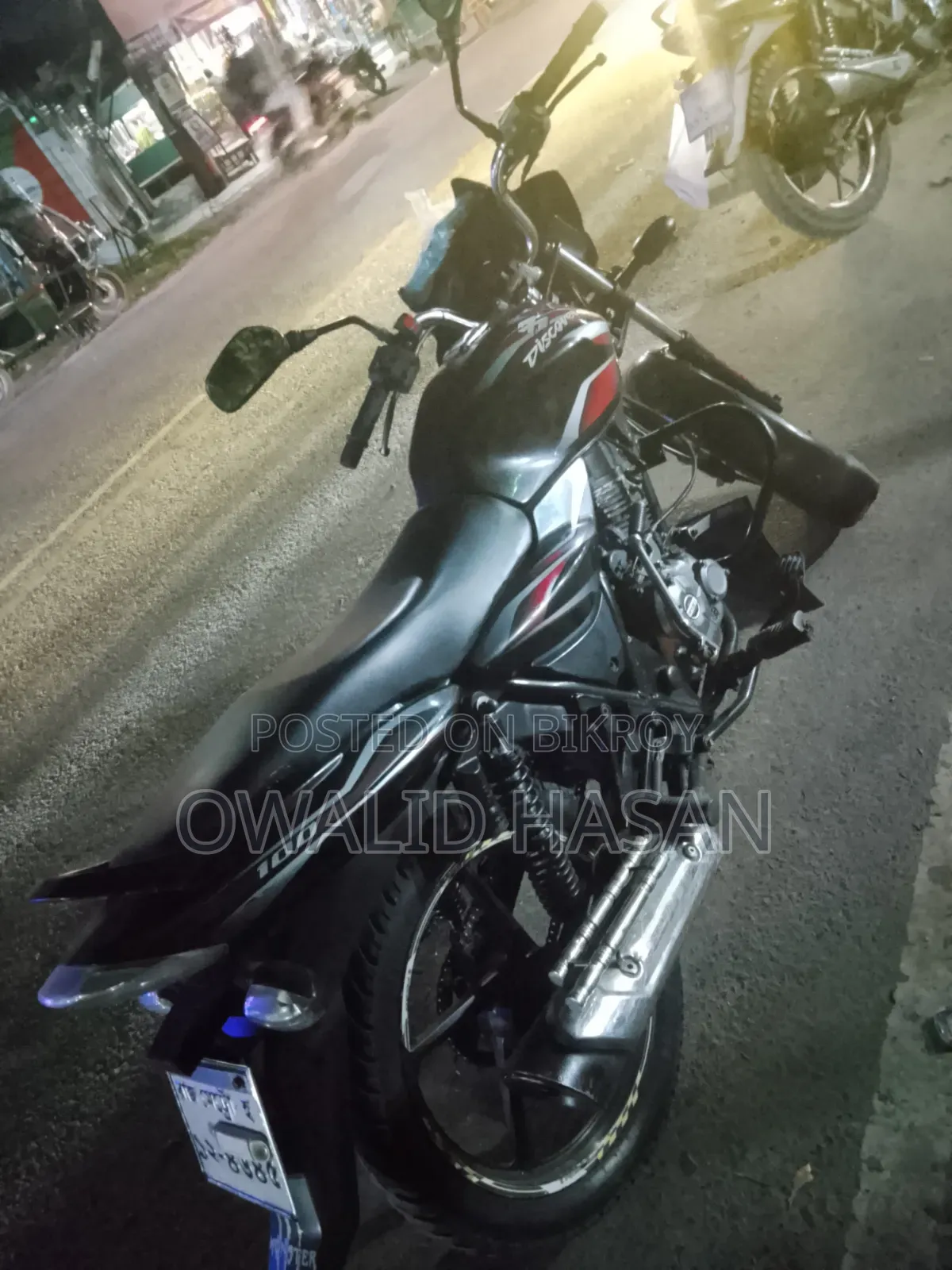 Bajaj Discover 100 2014 Black