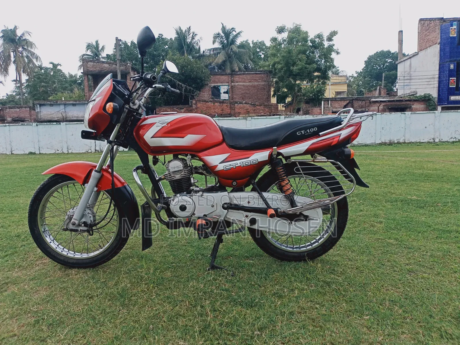 Bajaj CT 100 2012 Red