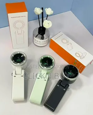 YT-M2030 Mini Rechargeable Fan (with light)