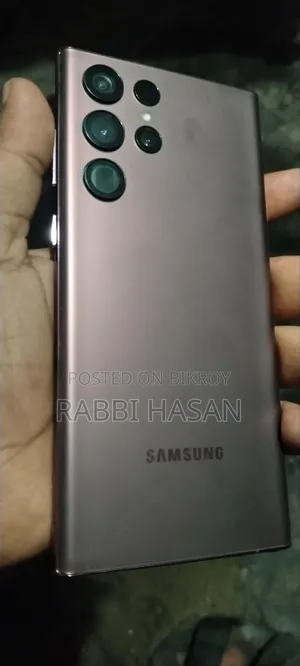 Samsung S22 Ultra: 12GB RAM: 256GB Storage: Security: ID Card