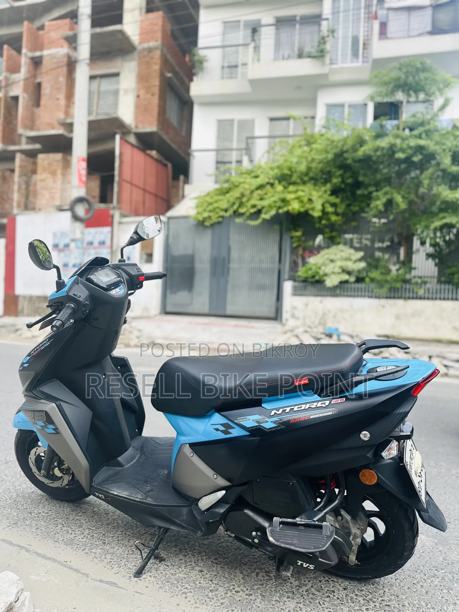 TVS Ntorq 125 2023 Blue