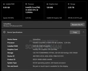 Desktop Computer Asus M32BF 8GB Intel Core i5 HDD+SSD 2T