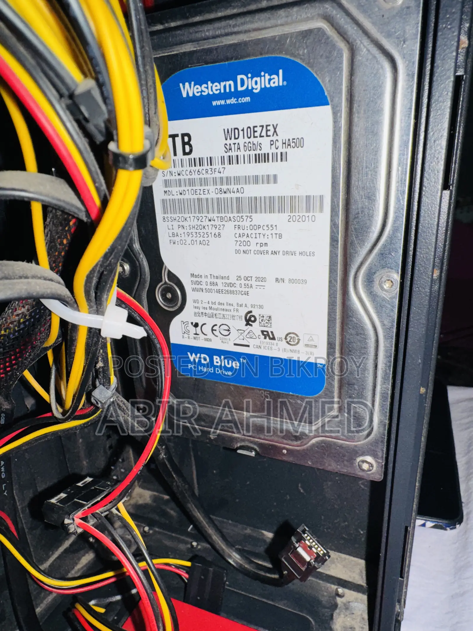 1TB WD Hard Disk
