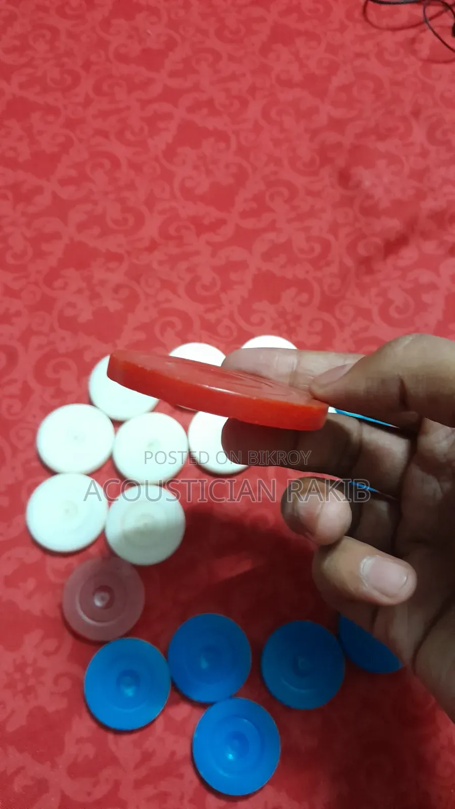 Carrom Goti With Striker
