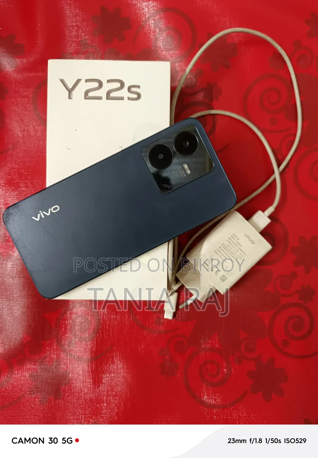 Vivo Y22s 128 GB Black