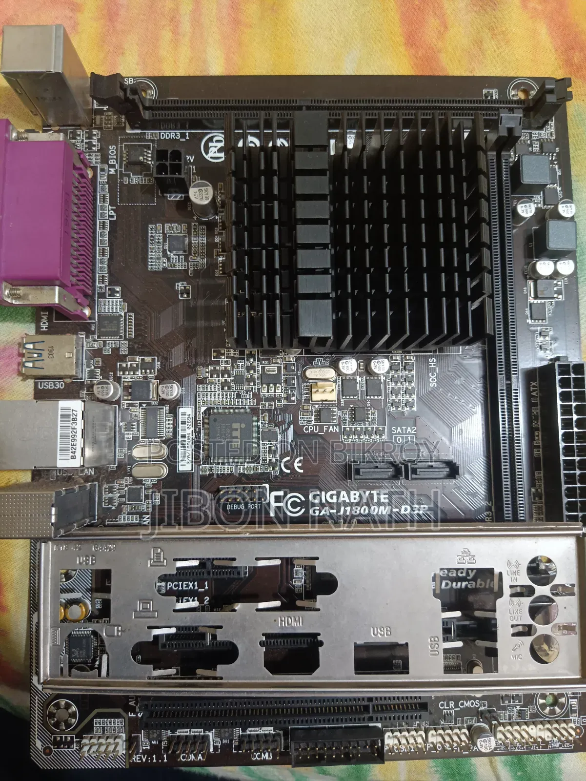 Gigabyte Ga-J1800m-D3p Inbuild Processor