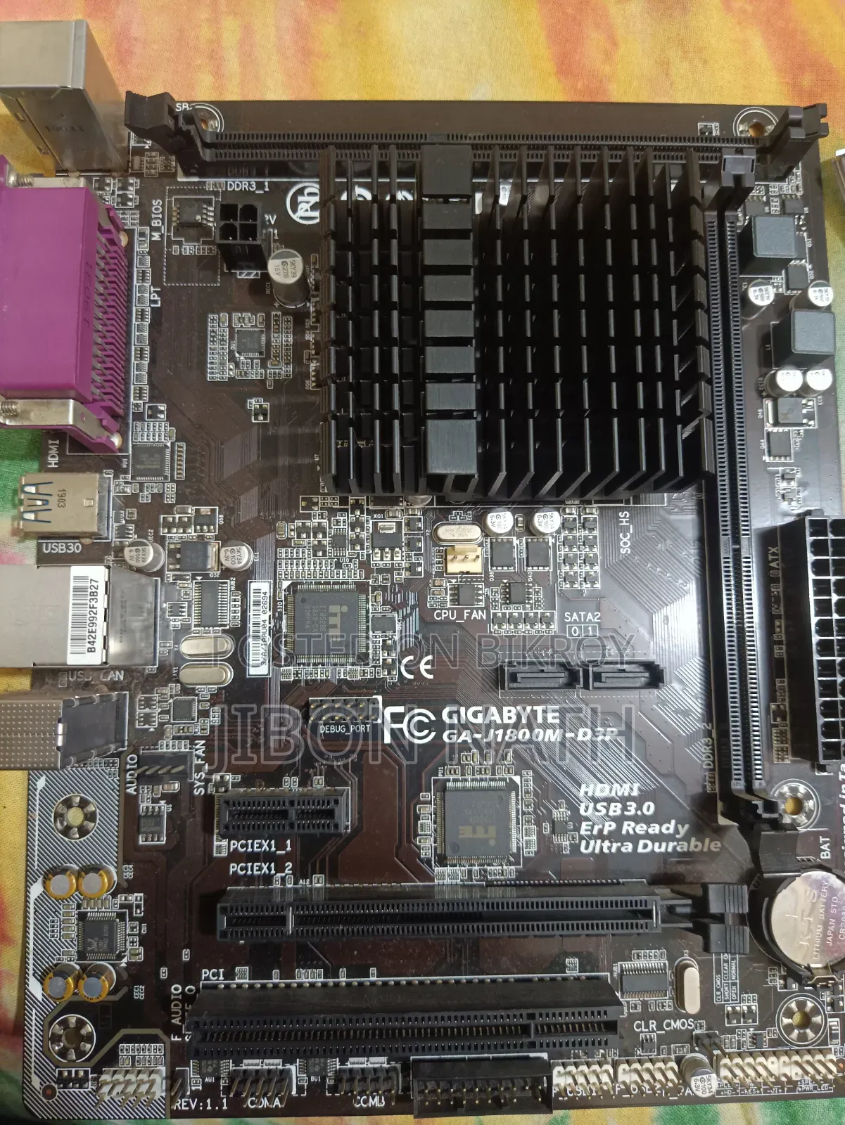 Gigabyte Ga-J1800m-D3p Inbuild Processor